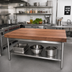 Thumbnail image #2 for Boos Block Full-Length Edge Grain American Black Walnut Kitchen Countertop, 60 x 48 x 1-3/4 Inches