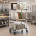 Thumbnail image #3 for MetroMax 4 Mobile 3-Tier Drying Rack Unit for Trays, Cutting Boards and Sheet Pans, 36 x 24 x 68 Inches