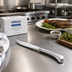 Thumbnail image #3 for Winco Lafayette 9-1/4 Inch Heavy Weight Stamped Steak Knife, 18/0 Stainless Steel, Hollow Handle, Satin Finish