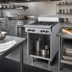 Thumbnail image #2 for Garland Cuisine Series 24-Inch Heavy Duty Gas Add-A-Unit Range, 4 Open Burners, Open Cabinet Base