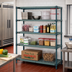 Thumbnail image #2 for Quantum 4-Tier Stationary Wire Plastic Mat Shelving Unit, 60