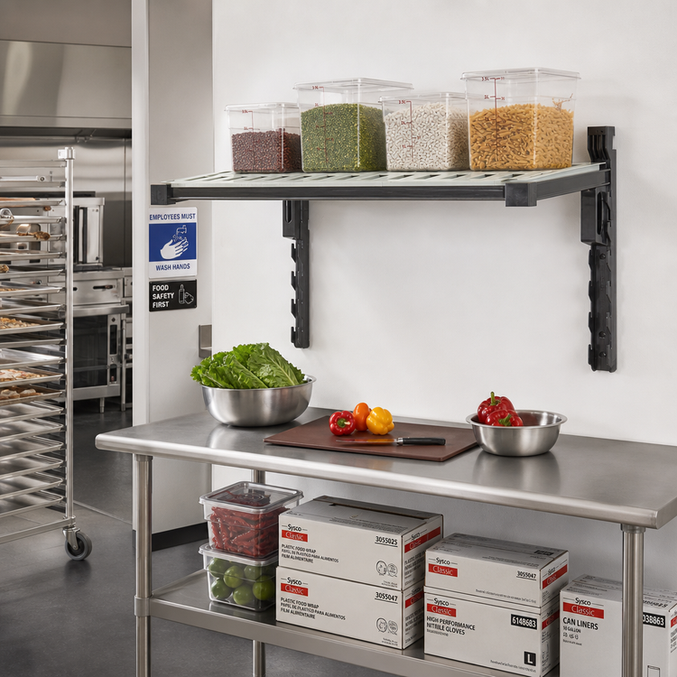 Product image #2 for Camshelving Elevation 14-Inch x 30-Inch Vented Wall-Mounted Add-On Shelf Kit