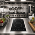 Thumbnail image #2 for Summit Commercial 2-Burner 115V Radiant Electric Built-In Cooktop with Black Schott Ceramic Glass Surface