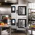 Thumbnail image #3 for Convotherm K12 Maxx Pro Double Stacked Electric Boilerless Combi Oven/Steamer Package (6 & 10 Half-Size Sheet Pan Capacity)