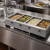 Thumbnail image #2 for Vollrath 6-Well Insulated Dry Hot Food Well Drop-In with Thermostatic Control, 208-240V