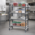 Thumbnail image #2 for Cambro Camshelving Elements XTRA High Density Mobile Starter Unit, 18 x 48 x 78-1/4 Inch, 4-Tier Solid Shelving