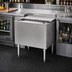 Thumbnail image #2 for Eagle 2200 Series 30 Inch Underbar Ice Bin/Cocktail Unit with Sliding Cover, 123 lb Capacity