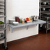 Thumbnail image #2 for Heavy Duty Single Pass-Thru Shelf, 36-Inch W x 24-Inch D, 16/304 Stainless Steel
