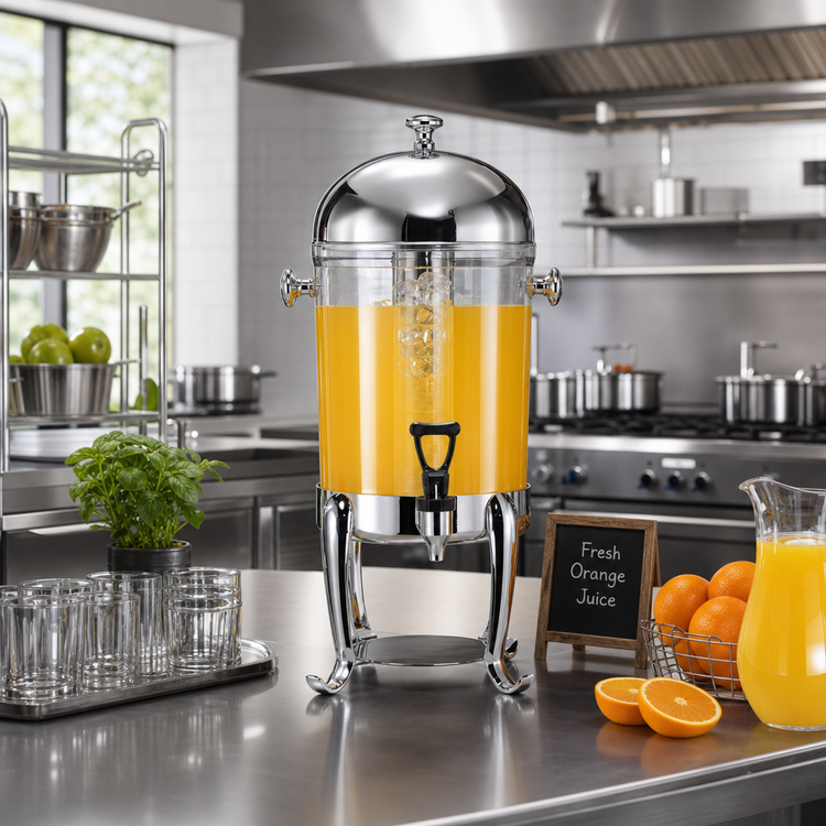 Product image #3 for Octave 7-Quart Single Juice Dispenser with Removable Faucet and Ice Cube Cylinder
