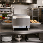 Thumbnail image #2 for Lincoln Foodservice Quick Ship V2500/1346-QS Ventless Digital Countertop Conveyor Oven, 20-Inch Chamber, 50-Inch Extended Conveyor