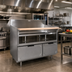 Thumbnail image #2 for La Rosa 54-Inch Dry-Drawer Equipment Stand with 3 Drawers and Richlite Cutting Board