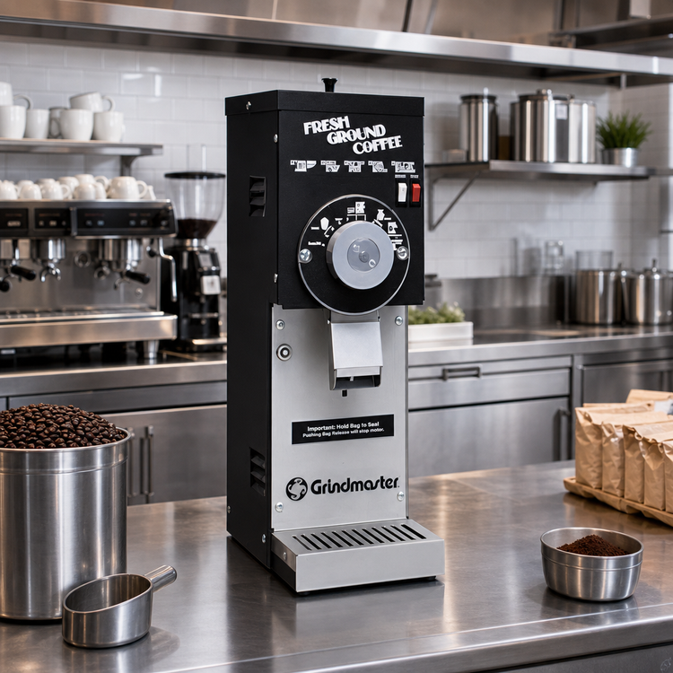 Product image #2 for Grindmaster Beverage 800 Series Retail Coffee Grinder with 1.5 lb Hopper