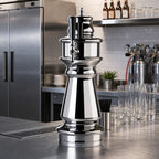 Thumbnail image #2 for Micro Matic USA CT500-1 Vienna Countertop Air-Cooled Draft Beer Tower, Ceramic, 1 Faucet, Brass-Body Faucet (Handle Not Included)