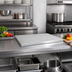Thumbnail image #2 for John Boos Flat Stainless Steel Countertop Food Display Top, 18 x 25 x 1-1/2 Inch