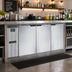 Thumbnail image #2 for Continental Refrigerator BB79SNSS 79 Inch Shallow Depth Back Bar Cooler with Solid Doors