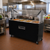 Thumbnail image #2 for Portable Electric Hot Food Buffet Table with Double-Sided Sneeze Guard, 4 Wells