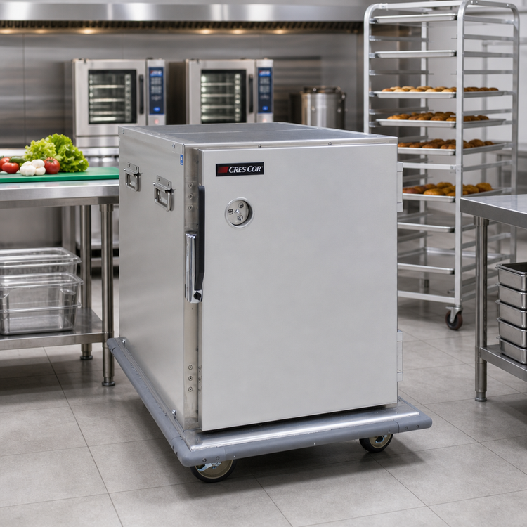 Product image #2 for Cres Cor Half-Size Insulated Mobile Transport Cabinet for 13 18 x 26 Inch Sheet Pans