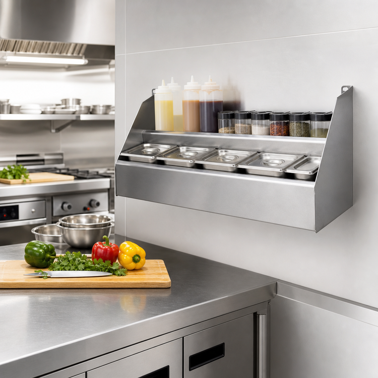 Product image #2 for 51-Inch x 10-Inch Double Stainless Steel Speed Rail