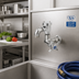 Thumbnail image #2 for T&S Brass Low-Lead Wall-Mount Sill Faucet with Eterna Cartridge and Garden Hose Outlet