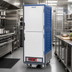 Thumbnail image #2 for Metro C5 3 Series Full-Height Mobile Heated Holding Cabinet with Blue Insulation Armour, Dutch Insulated Aluminum Doors, Fixed Wire Slides