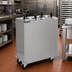 Thumbnail image #2 for Delfield Shelleymatic CAB2-650 Mobile Enclosed Two-Stack Unheated Round Plate Dispenser