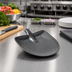 Thumbnail image #3 for American Metalcraft Oval Melamine Shovel Platter, 10.5 x 6.25 x 1.6-Inch, Midnight