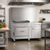 Thumbnail image #2 for Southbend Platinum 48-Inch Heavy Duty Gas Range with Charbroiler, Convection Oven, and Right Cabinet