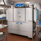 Thumbnail image #2 for Insinger Dishwashers SPEEDER 64 High-Temperature Dual-Tank Conveyor Dishwasher, No Booster, 277 Racks/Hour, Stainless Steel