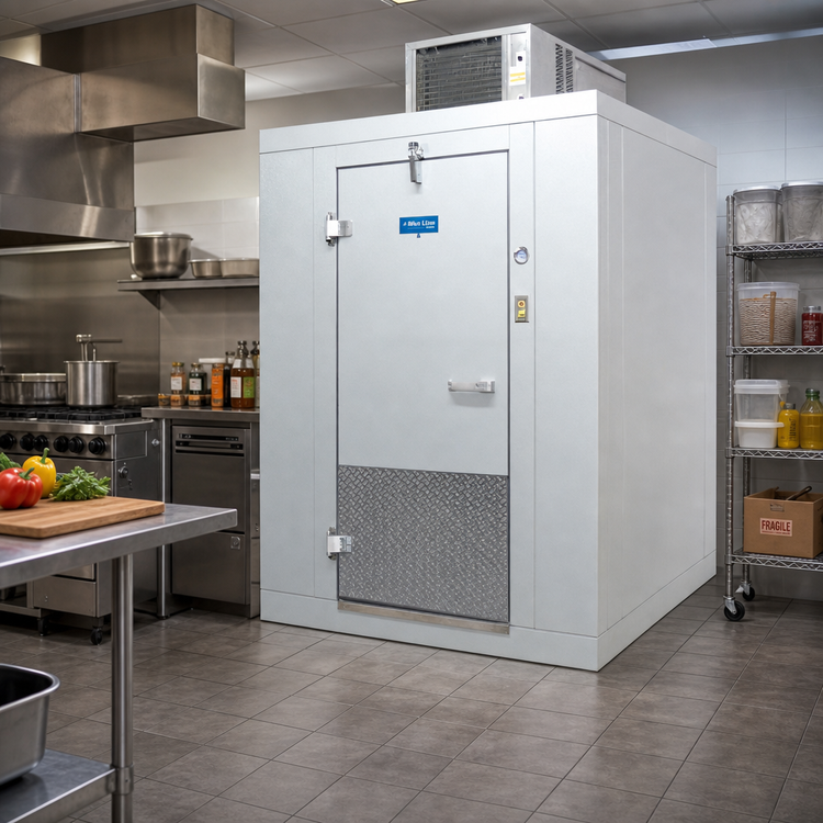 Product image #2 for Arctic Industries Indoor Walk-In Freezer with Floor, 6' x 10', Remote Refrigeration, -10°F Holding