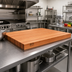 Thumbnail image #2 for Boos Block American Cherry Edge Grain Kitchen Countertop, 48 x 48 x 3 Inches, Oil Finish