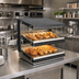 Thumbnail image #2 for Sierra SHDM-38PT 38-Inch Countertop Pass-Through Heated Display Merchandiser with 2 Shelves