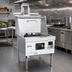 Thumbnail image #2 for York 36-Inch Gas Single-Chamber Wok Range with Water-Cooled Top and Chinese Swing Faucet