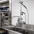 Thumbnail image #2 for T&S Brass Wall-Mount Mixing Pre-Rinse Faucet Spray Assembly with 12-Inch Swing Spout and 80-Inch Hose