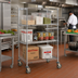 Thumbnail image #2 for Metro Super Erecta Heavy-Duty Slanted Shelf Cart and Truck, 48 x 24 x 62 Inches, 3 Shelves