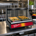 Thumbnail image #2 for Hatco Glo-Ray Designer Full-Service Countertop Heated Display Case, 2-Pan, Curved Glass