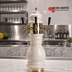 Thumbnail image #2 for Micro Matic Black Forest Ceramic Countertop Air-Cooled Draft Beer Tower with 3 Faucets