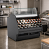 Thumbnail image #2 for Fusion® GP441RR Remote Combination Prep/Self-Service Refrigerated Display Case with Rear Storage, 51 Inch
