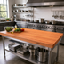 Thumbnail image #2 for Boos Block American Cherry Edge Grain Kitchen Countertop, 72 x 38 x 3-Inch, Oil Finish