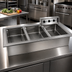 Thumbnail image #2 for Delfield N8759-D Drop-In Electric Hot Food Well, 4 Full-Size Pans, Wet/Dry, Individually Controlled