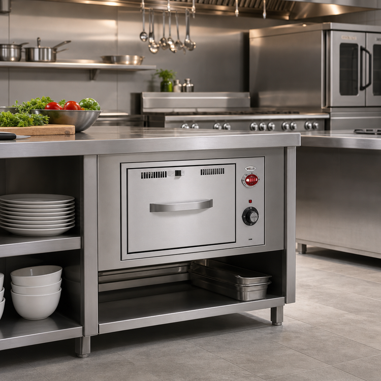 Product image #2 for Wells Built-In Narrow Drawer Food Warming Drawer
