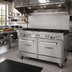 Thumbnail image #2 for Southbend Ultimate 60-Inch Gas Restaurant Range with 9 Burners, Standard Oven and Cabinet Base