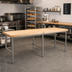 Thumbnail image #2 for John Boos Stainless Steel Baker's Table Frame for 108