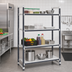 Thumbnail image #2 for Camshelving Elements XTRA 21-Inch x 60-Inch x 84-Inch Solid 4-Tier Stationary Starter Unit