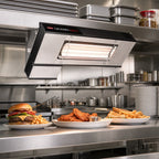 Thumbnail image #2 for Hatco Ultra-Glo® UGAL-18 Lighted Infrared Strip Heater, 18-Inch, Single Ceramic Element, Aluminum Housing