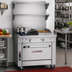 Thumbnail image #2 for Southbend Platinum Heavy Duty 36-Inch Commercial Gas Range with 2 Open Burners, 24-Inch Griddle and Convection Oven