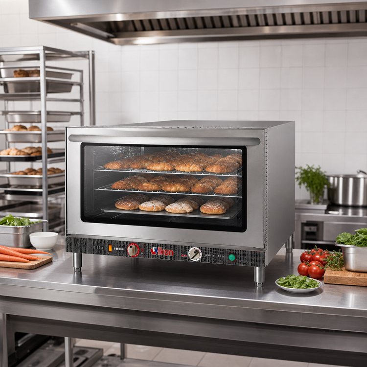 Product image #2 for IKON Cooking Countertop Electric Full-Size Convection Oven with Steam Injection