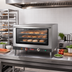 Thumbnail image #2 for IKON Cooking Countertop Electric Full-Size Convection Oven with Steam Injection