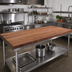 Thumbnail image #2 for Boos Block American Black Walnut Edge Grain Kitchen Countertop, 120 x 42 x 2-1/4 Inches, Penetrating Oil Finish