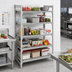 Thumbnail image #3 for Cambro Camshelving Premium 5-Tier Vented Stationary Starter Polymer Shelving Unit, 21