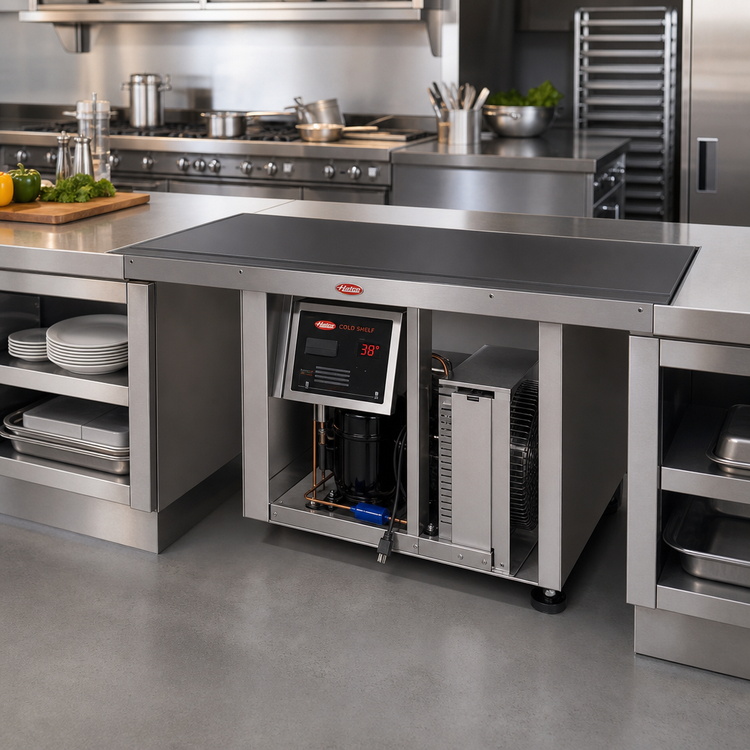 Product image #2 for Hatco 36-Inch Built-In Flush Top Cold Shelf with Top-Mount Condensing Unit